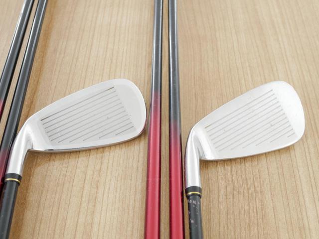 Iron set : Other Brand : ชุดเหล็ก ENA HIOU (เบามากๆ หน้าเด้ง เหมาะกับซีเนียร์) มีเหล็ก 5-Pw,Sw (7 ชิ้น) ก้านกราไฟต์ Flex R