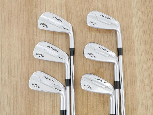 Iron set : Callaway : ชุดเหล็ก Callaway APEX Pro Forged (ออกปี 2022) มีเหล็ก 5-Pw (6 ชิ้น) ก้านเหล็ก Project X LZ 115g 5.5 Flex S