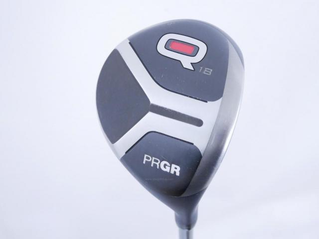 Fairway Wood : PRGR : ไม้กระเทย PRGR Q (รุ่นปี 2019 สำหรับเล่นได้ทุกไลน์) Loft 18 Flex R 