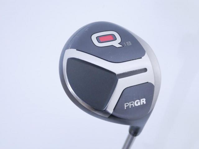 Fairway Wood : PRGR : ไม้กระเทย PRGR Q (รุ่นปี 2019 สำหรับเล่นได้ทุกไลน์) Loft 18 Flex R 