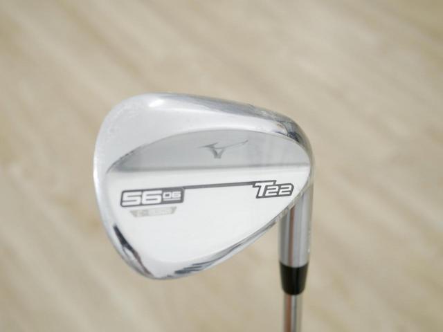 Wedge : Other : **ของใหม่ ยังไม่แกะพลาสติก** Wedge Mizuno T22 Forged Loft 56 ก้านเหล็ก Dynamic Gold S200