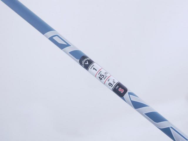 Driver : Callaway : ไดรเวอร์ Callaway Paradym Max Fast (รุ่นปี 2023 Japan Spec.) Loft 9.5 ก้าน Fujikura Speeder NX 40 Flex S