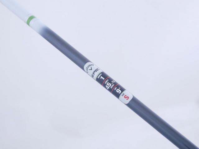 Driver : Callaway : ไดรเวอร์ Callaway EPIC Speed (รุ่นปี 2021) Loft 9 ก้าน Mitsubishi Diamana 50 Flex S