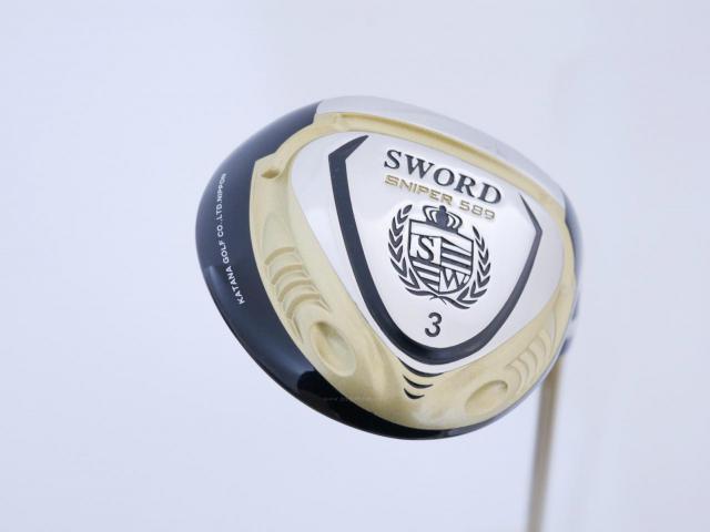 Fairway Wood : Katana : หัวไม้ 3 Katana Sword Sniper 589 (ปี 2017) Loft 16 ก้าน Fujikura Speeder 589 Flex SR