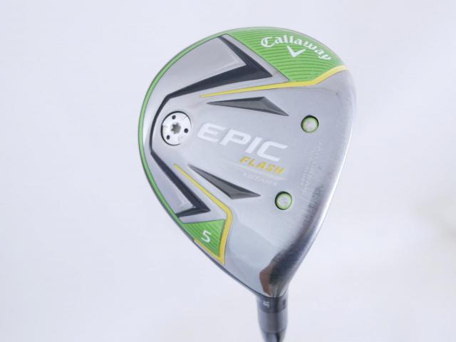 Fairway Wood : callaway : หัวไม้ 5 Callaway Epic Flash Star (รุ่นปี 2019) Loft 18 ก้าน Fujikura Speeder Evolution IV FW 40 Flex R