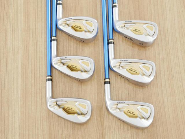 Iron set : Honma : ชุดเหล็ก Honma Beres IS-05 Forged (ปี 2017) มีเหล็ก 6-11 (6 ชิ้น ระยะเทียบเท่า 5-Pw ของรุ่นอื่นๆ) ก้าน ARMRQ ∞ (53) Flex R (2 ดาว)