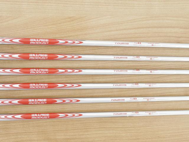 Iron set : Callaway : ชุดเหล็ก Callaway X Forged (ออกปี 2024 นุ่ม แน่น หล่อมาก) มีเหล็ก 5-Pw (6 ชิ้น) ก้านเหล็ก NS Pro Modus 115 Flex S