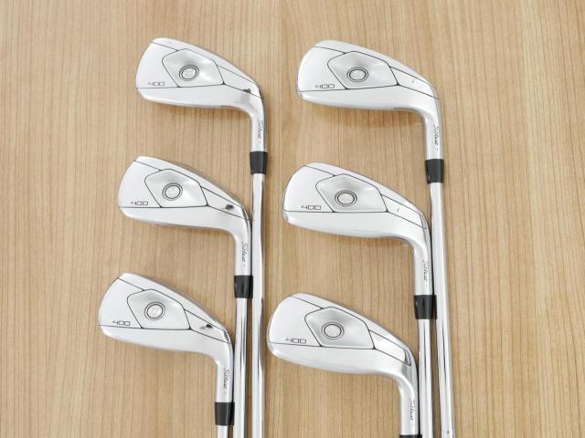 Iron set : Titleist : ชุดเหล็ก Titleist T400 (ออกปี 2023 ตีง่ายที่สุด ไกลที่สุด) มีเหล็ก 6-Pw,43 (6 ชิ้น) ก้านเหล็ก NS Pro 880 AMC Flex S