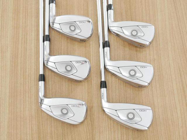 Iron set : Titleist : ชุดเหล็ก Titleist T400 (ออกปี 2023 ตีง่ายที่สุด ไกลที่สุด) มีเหล็ก 7-Pw,43,49 (6 ชิ้น) ก้านเหล็ก NS Pro 880 AMC Flex S