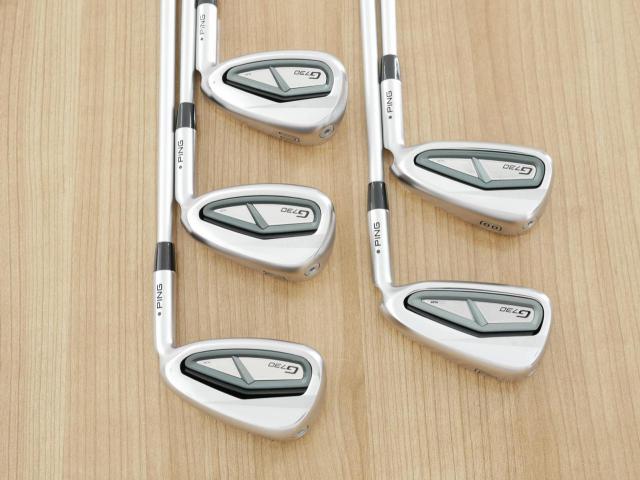 Iron set : Ping : ชุดเหล็ก Ping G730 (รุ่นล่าสุด ปี 2024 Japan Spec. ใบใหญ่ ง่ายที่สุด ไกลที่สุดของ Ping) มีเหล็ก 7-Pw,Aw (5 ชิ้น) ก้านกราไฟต์ Fujikura HL45 Flex R