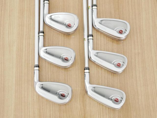 Iron set : PRGR : ชุดเหล็ก PRGR Egg PF Forged (รุ่นปี 2019 ตีง่ายและไกลมากๆ โกงสุดๆ) มีเหล็ก 6-Pw,Aw (6 ชิ้น) ก้านกราไฟต์ Fujikura MCI 70 Flex R