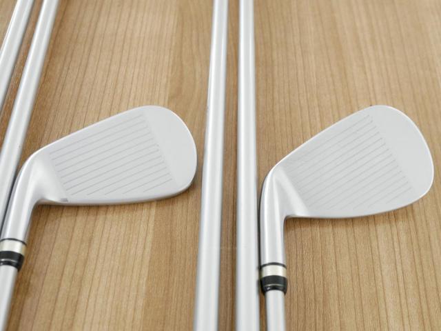 Iron set : PRGR : ชุดเหล็ก PRGR Egg PF Forged (รุ่นปี 2019 ตีง่ายและไกลมากๆ โกงสุดๆ) มีเหล็ก 6-Pw,Aw (6 ชิ้น) ก้านกราไฟต์ Fujikura MCI 70 Flex R