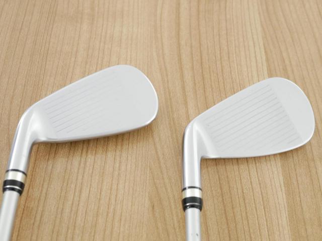 Iron set : PRGR : ชุดเหล็ก PRGR Egg PF Forged (รุ่นปี 2019 ตีง่ายและไกลมากๆ โกงสุดๆ) มีเหล็ก 6-Pw,Aw (6 ชิ้น) ก้านกราไฟต์ Fujikura MCI 70 Flex R