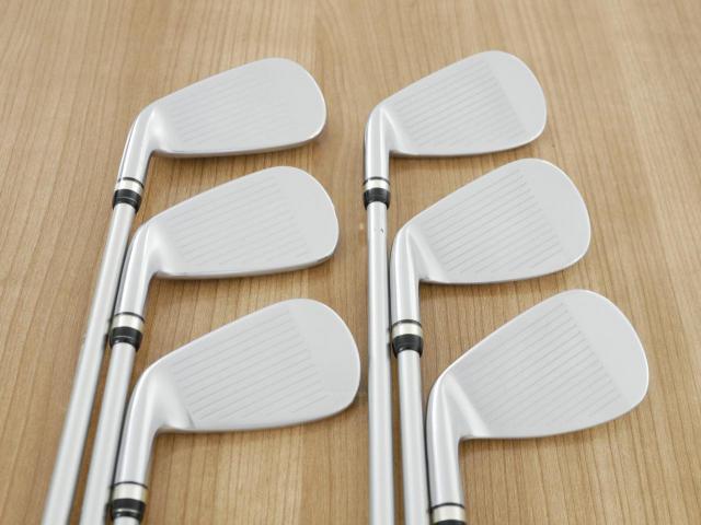 Iron set : PRGR : ชุดเหล็ก PRGR Egg PF Forged (รุ่นปี 2019 ตีง่ายและไกลมากๆ โกงสุดๆ) มีเหล็ก 6-Pw,Aw (6 ชิ้น) ก้านกราไฟต์ Fujikura MCI 70 Flex R