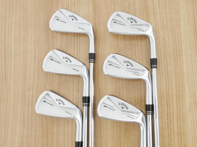 Iron set : Callaway : ชุดเหล็ก Callaway X Forged Star (ออกปี 2024) มีเหล็ก 5-Pw (6 ชิ้น) ก้านเหล็ก NS Pro Modus 105 DST Flex S