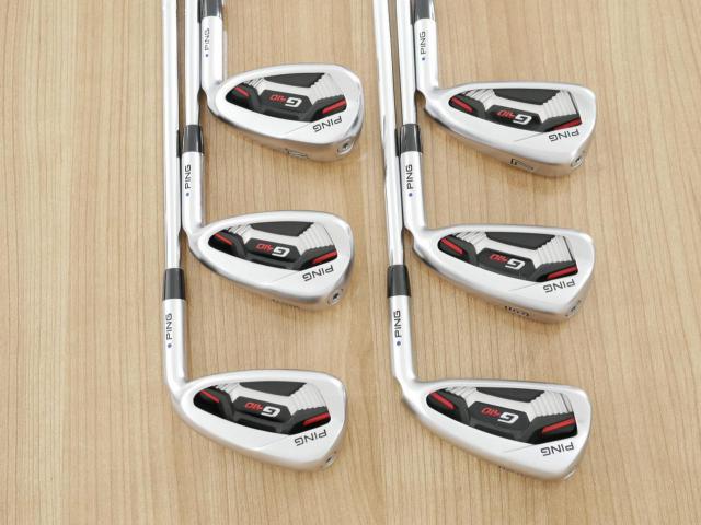 Iron set : Ping : ชุดเหล็ก Ping G410 (รุ่นปี 2019 Japan Spec. ใบใหญ่ ง่าย ไกล) มีเหล็ก 5-Pw (6 ชิ้น) ก้านเหล็ก Dynamic Gold S200