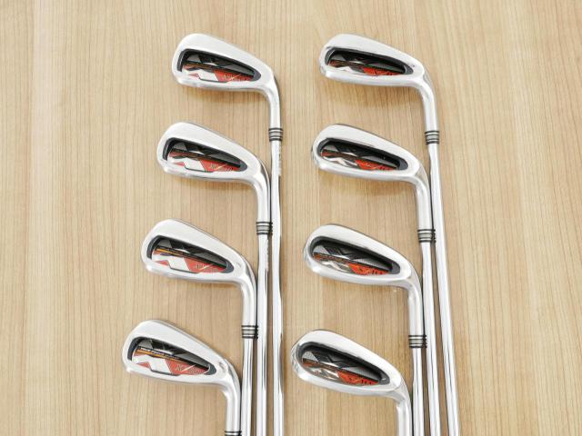 Iron set : XXIO : ชุดเหล็ก XXIO 10 Red (ปี 2019 ตีง่ายมากๆ ไกลมากๆ) มีเหล็ก 5-Pw,Aw,Sw (8 ชิ้น) ก้านเหล็ก NS Pro 870 DST Flex R