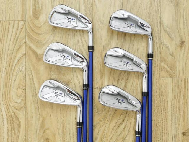 Iron set : Macgregor : ชุดเหล็ก Macgregor NV-F (ใบใหญ่ ตีไกล) มีเหล็ก 5-Pw (6 ชิ้น) ก้านกราไฟต์ Flex R 