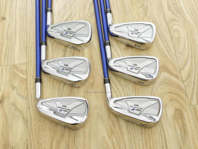 Iron set : Macgregor : ชุดเหล็ก Macgregor NV-F (ใบใหญ่ ตีไกล) มีเหล็ก 5-Pw (6 ชิ้น) ก้านกราไฟต์ Flex R 