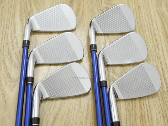 Iron set : Macgregor : ชุดเหล็ก Macgregor NV-F (ใบใหญ่ ตีไกล) มีเหล็ก 5-Pw (6 ชิ้น) ก้านกราไฟต์ Flex R 