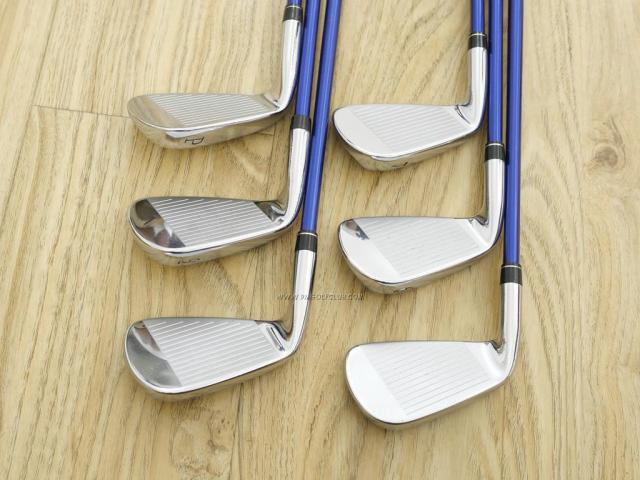 Iron set : Macgregor : ชุดเหล็ก Macgregor NV-F (ใบใหญ่ ตีไกล) มีเหล็ก 5-Pw (6 ชิ้น) ก้านกราไฟต์ Flex R 