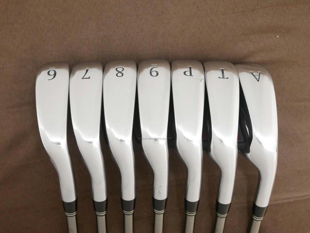 Iron set : Epon : ชุดเหล็ก EPON AF-706 Forged (รุ่นล่าสุด ปี 2021 ใบใหญ่ ตีง่าย ไกล) มีเหล็ก 6-Pw,Tw,Aw (7 ชิ้น) สุดยอดก้าน Fujikura Diamond Speeder 8 Flex S
