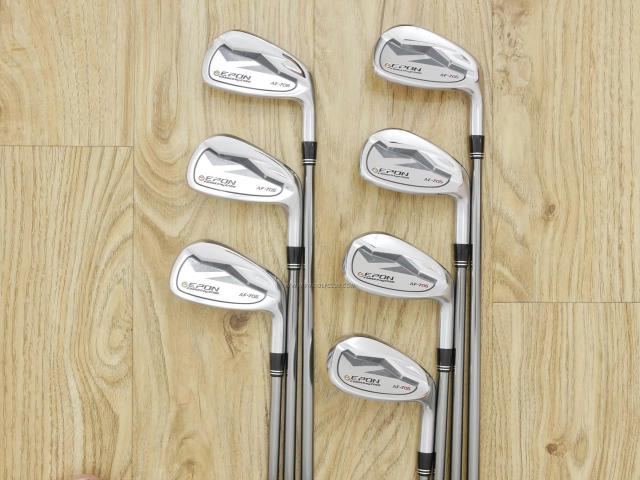 Iron set : Epon : ชุดเหล็ก EPON AF-706 Forged (รุ่นล่าสุด ปี 2021 ใบใหญ่ ตีง่าย ไกล) มีเหล็ก 6-Pw,Tw,Aw (7 ชิ้น) สุดยอดก้าน Fujikura Diamond Speeder 8 Flex S