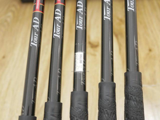Iron set : Bridgestone : ชุดเหล็ก Bridgestone J15 (ตีง่าย ไกล) มีเหล็ก 6-PW (5 ชิ้น) ก้านกราไฟต์ Tour AD Flex R