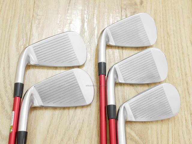 Iron set : Bridgestone : ชุดเหล็ก Bridgestone J15 (ตีง่าย ไกล) มีเหล็ก 6-PW (5 ชิ้น) ก้านกราไฟต์ Tour AD Flex R