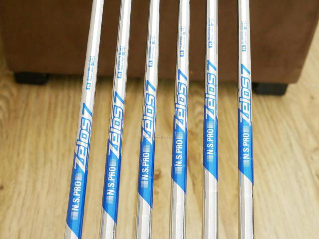 Iron set : Ping : ชุดเหล็ก Ping G710 (รุ่นปี 2021 Japan Spec. ใบใหญ่ ง่ายที่สุด ไกลที่สุดของ Ping) มีเหล็ก 6-Pw,Aw (6 ชิ้น) ก้านเหล็ก NS Pro Zelos 7 Flex R
