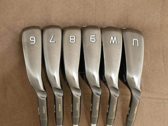 Iron set : Ping : ชุดเหล็ก Ping G710 (รุ่นปี 2021 Japan Spec. ใบใหญ่ ง่ายที่สุด ไกลที่สุดของ Ping) มีเหล็ก 6-Pw,Aw (6 ชิ้น) ก้านเหล็ก NS Pro Zelos 7 Flex R