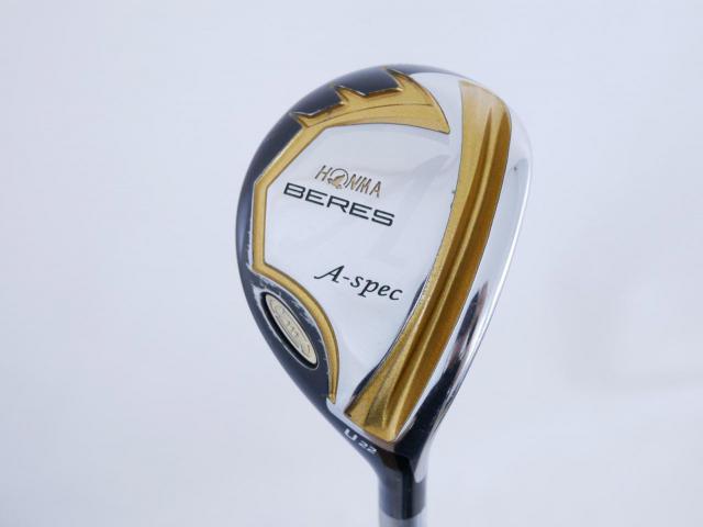 Fairway Wood : Honma : **ก้าน 3 ดาว** ไม้กระเทย Honma Beres A-Spec II (ออกปี 2021) Loft 22 ก้าน ARMRQ A-Spec (47) Flex R (3 ดาว)