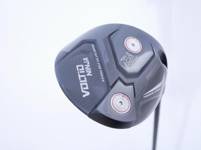 Driver : Katana : ไดรเวอร์ Katana Voltio NINJA Premium Carbon II TI (รุ่นใหม่ล่าสุด ออกปี 2025 ตีไกลมากๆ) Loft 9.5 ก้าน Tour AD VG-02 Flex SR