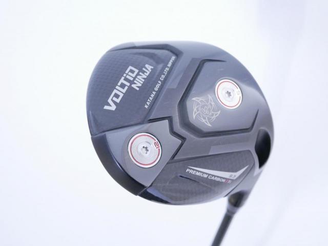 Driver : Katana : ไดรเวอร์ Katana Voltio NINJA Premium Carbon II TI (รุ่นใหม่ล่าสุด ออกปี 2025 ตีไกลมากๆ) Loft 9.5 ก้าน Tour AD VG-02 Flex SR