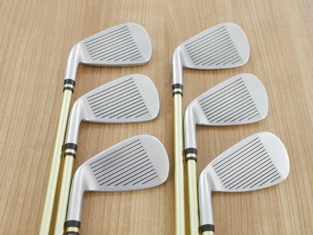 Iron set : Honma : ชุดเหล็ก Honma Beres IS-05 Forged (ปี 2017) มีเหล็ก 6-11 (6 ชิ้น ระยะเทียบเท่า 5-Pw ของรุ่นอื่นๆ) ก้าน ARMRQ ∞ (48) Flex SR (2 ดาว)