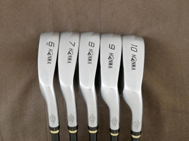 Iron set : Honma : ชุดเหล็ก Honma Beres IE-01 (เหมาะกับซีเนียร์) มีเหล็ก 6-10 (5 ชิ้น) ก้าน ARMRQ 6 (45) Flex R (2 ดาว)