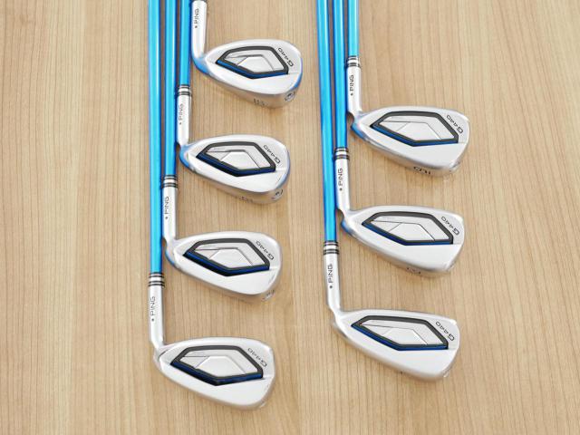 Iron set : Ping : ชุดเหล็ก Ping G440 (รุ่นล่าสุด ออกปี 2025 Japan Spec. ใบใหญ่ ง่าย ไกล) มีเหล็ก 7-W,U,52,56 (7 ชิ้น) ก้านกราไฟต์ Ping ALTA J CB Flex SR