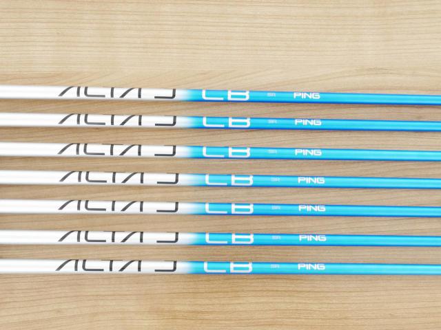 Iron set : Ping : ชุดเหล็ก Ping G440 (รุ่นล่าสุด ออกปี 2025 Japan Spec. ใบใหญ่ ง่าย ไกล) มีเหล็ก 7-W,U,52,56 (7 ชิ้น) ก้านกราไฟต์ Ping ALTA J CB Flex SR