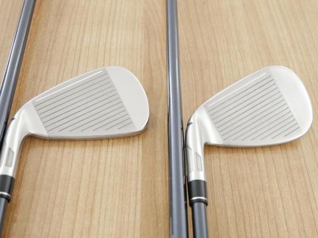 Iron set : Taylormade : ชุดเหล็ก Taylormade Stealth (ออกปี 2022 Japan Spec.) มีเหล็ก 6-Pw,Aw,Sw (7 ชิ้น) ก้านกราไฟต์ Mitsubishi Tensei TM60 Flex S