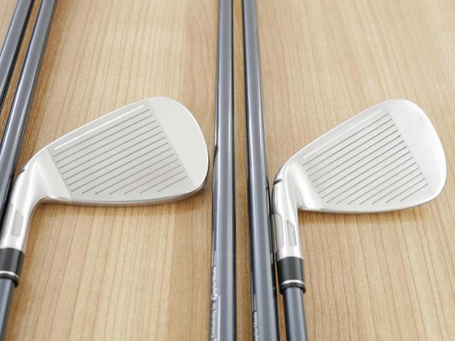 Iron set : Taylormade : ชุดเหล็ก Taylormade Stealth (ออกปี 2022 Japan Spec.) มีเหล็ก 6-Pw,Aw,Sw (7 ชิ้น) ก้านกราไฟต์ Mitsubishi Tensei TM60 Flex S