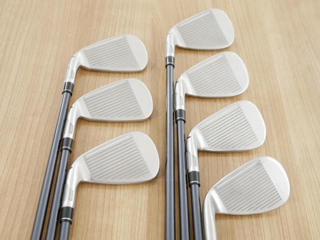 Iron set : Taylormade : ชุดเหล็ก Taylormade Stealth (ออกปี 2022 Japan Spec.) มีเหล็ก 6-Pw,Aw,Sw (7 ชิ้น) ก้านกราไฟต์ Mitsubishi Tensei TM60 Flex S