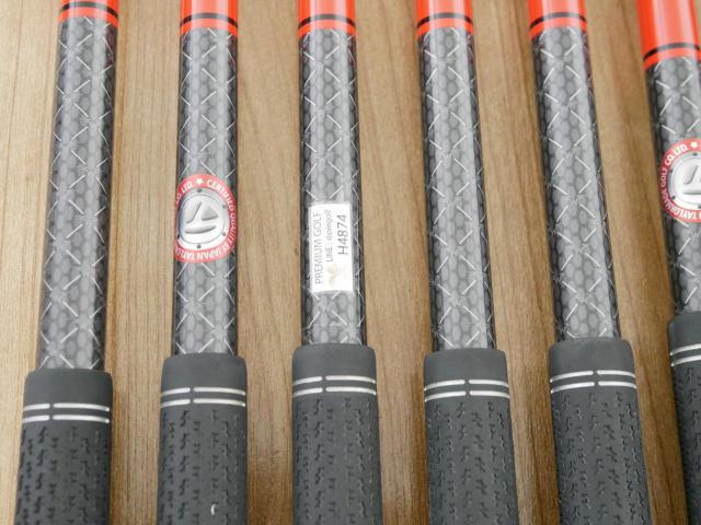 Iron set : Taylormade : ชุดเหล็ก Taylormade Stealth (ออกปี 2022 Japan Spec.) มีเหล็ก 6-Pw,Aw,Sw (7 ชิ้น) ก้านกราไฟต์ Mitsubishi Tensei TM60 Flex S