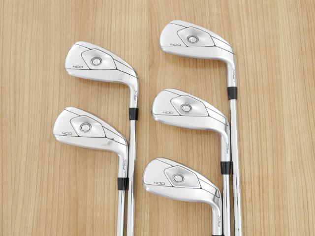 Iron set : Titleist : **มีตำหนิ**ชุดเหล็ก Titleist T400 (ออกปี 2023 ตีง่ายที่สุด ไกลที่สุด) มีเหล็ก 7-Pw,43 (5 ชิ้น)ก้านเหล็ก NS Pro Modus 105 Flex S