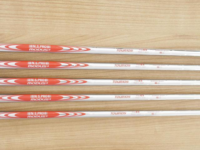 Iron set : Titleist : **มีตำหนิ**ชุดเหล็ก Titleist T400 (ออกปี 2023 ตีง่ายที่สุด ไกลที่สุด) มีเหล็ก 7-Pw,43 (5 ชิ้น)ก้านเหล็ก NS Pro Modus 105 Flex S