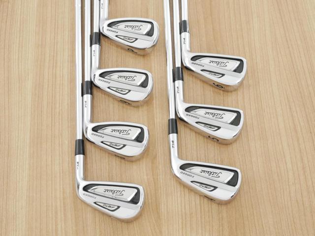 Iron set : Titleist : ชุดเหล็ก Titleist AP2 714 Forged มีเหล็ก 4-Pw (7 ชิ้น) ก้านเหล็ก NS Pro 950 Flex R