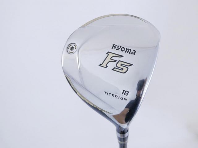 Fairway Wood : Other Brand : หัวไม้ 5 Ryoma F Titanium (รุ่นปี 2019 ไกลมากๆ) Loft 18 ก้าน Tour AD RF2 Flex SR