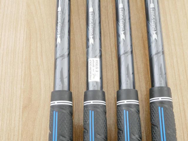 Iron set : Tsuruya : ชุดเหล็ก Tsuruya AXEL Gold Premium V (ออกปี 2023 ของใหม่ 7 หมื่นกว่าบาท หน้าเด้งสุดๆ ไกลสุดๆๆ) มีเหล็ก 7-Pw (4 ชิ้น) ก้านกราไฟต์ Flex R