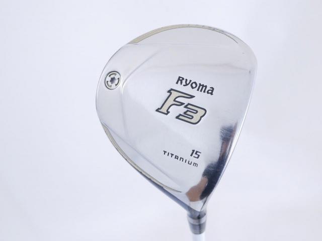 Fairway Wood : Other Brand : หัวไม้ 3 Ryoma F Titanium (รุ่นปี 2019 ไกลมากๆ) Loft 15 ก้าน Fujikura Air Speeder Plus (อ่อนเหมือน R2)