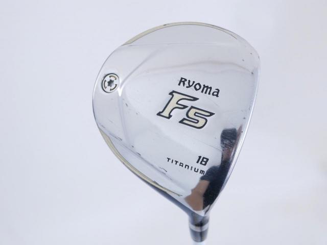 Fairway Wood : Other Brand : หัวไม้ 5 Ryoma F Titanium (รุ่นปี 2019 ไกลมากๆ) Loft 18 ก้าน Fujikura Air Speeder Plus (อ่อนเหมือน R2)