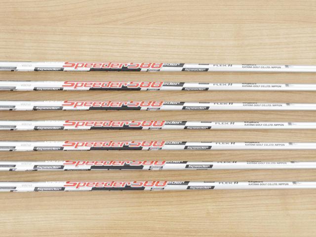 Iron set : Katana : ชุดเหล็ก Katana Voltio NINJA X (ออกปี 2020 หน้าเด้ง ตีไกลมากๆ) มีเหล็ก 6-Pw,As,Sw (7 ชิ้น) ก้านกราไฟต์ Fujikura Speeder 588 Flex R